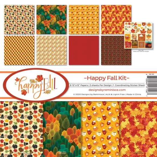 Reminisce Happy Fall Collection Kit {1}