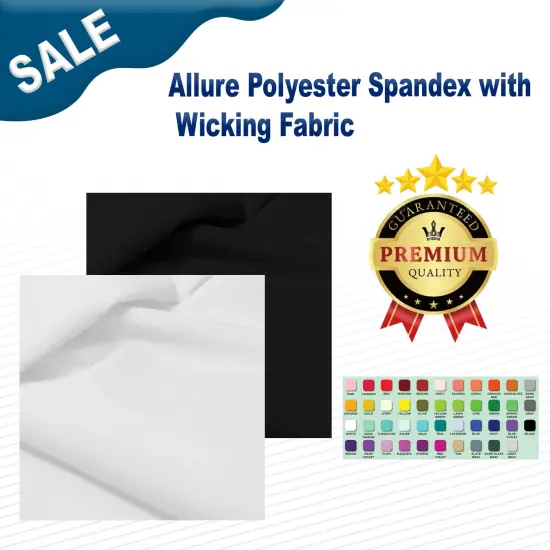 1 Yard Wicking Polyester Spandex Stretch Fabric E Lime UV/B Reactive {2}