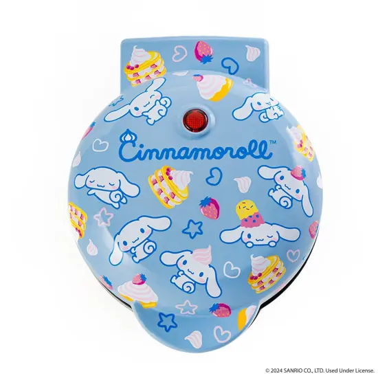 Uncanny Brands Hello Kitty Cinnamoroll Mini Waffle Maker {6}