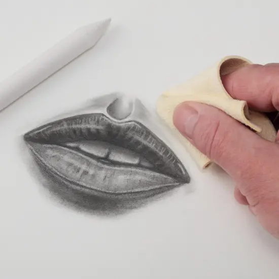 SoHo Urban Artist Blending Stumps & Chamois Tube &ndash; 8-Piece Set for Sketching, Shading & Blending {5}