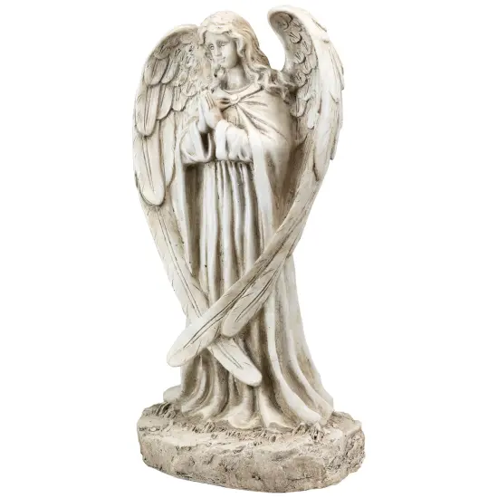 Northlight Praying Angel Outdoor Garden Statue - 17" Beige {7}