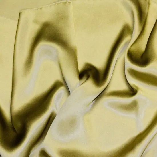 1 yard Premium AA Grade Silk Charmeuse Smooth Draping Fabric 45 Inches Wide Light Olive Gree {1}