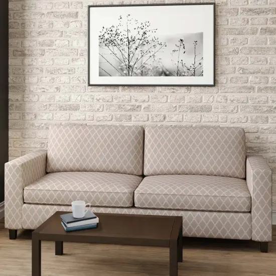 Cayenne - Orange & Rust Abstract & Geometric,Diamonds Upholstery Fabric 54 Inches" {3}