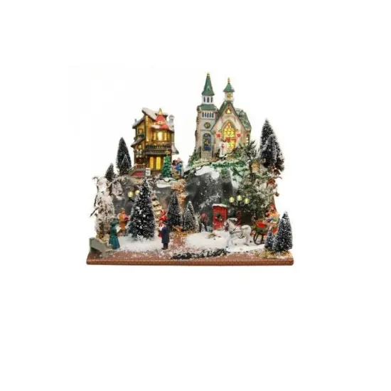 Mini Village Base - 2 Buildings {3}