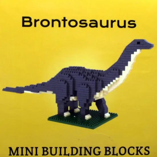 Mini Building Blocks - Brontosaurus {4}