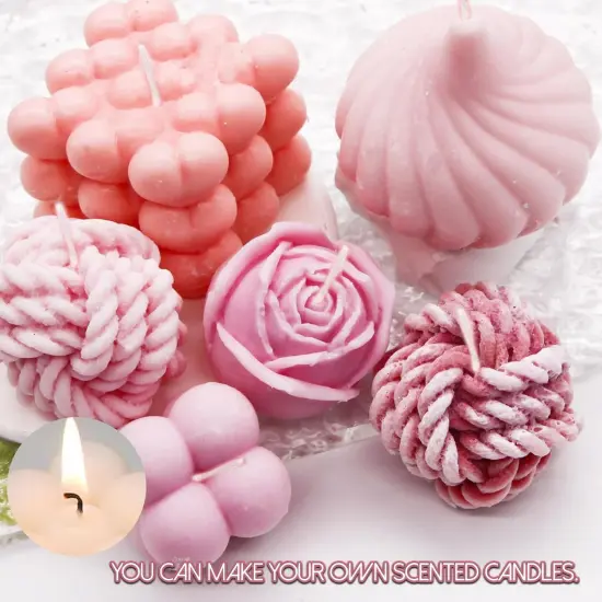 Candle Making With Wicks {4}