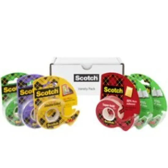Scotch&trade; Variety Pack Tape Mix-SIOC, Assorted Sizes {1}