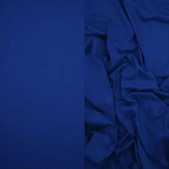 1 Yard DTY Brushed Solid Fabric Soft Stretch Smooth Texture 58/60" Wide Royal {1}