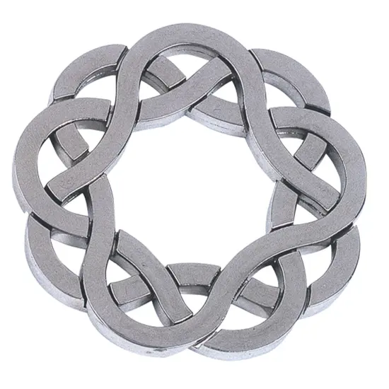 BePuzzled Hanayama Cast Puzzle-Level 4 Coaster {3}