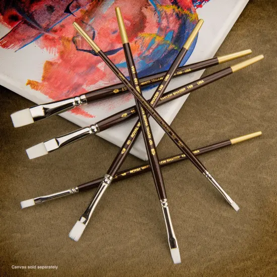 RSET-WSHADER | White Taklon&trade; 6pc Shader Brush Set {3}