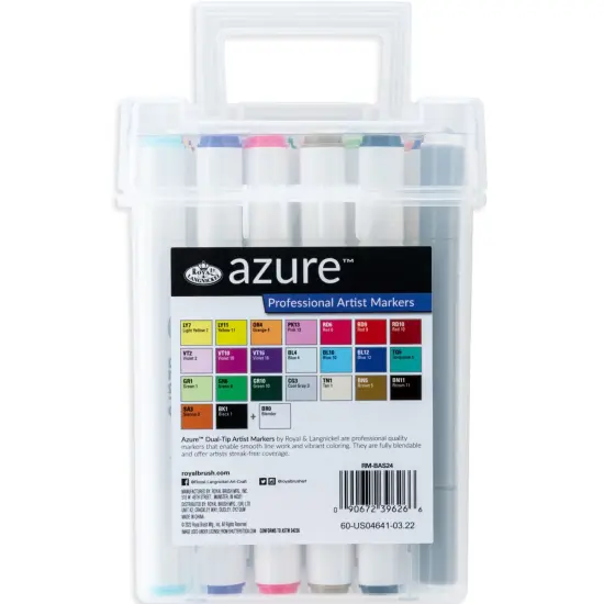 RM-BAS24 | Azure™ 24pc Color Marker Set {2}