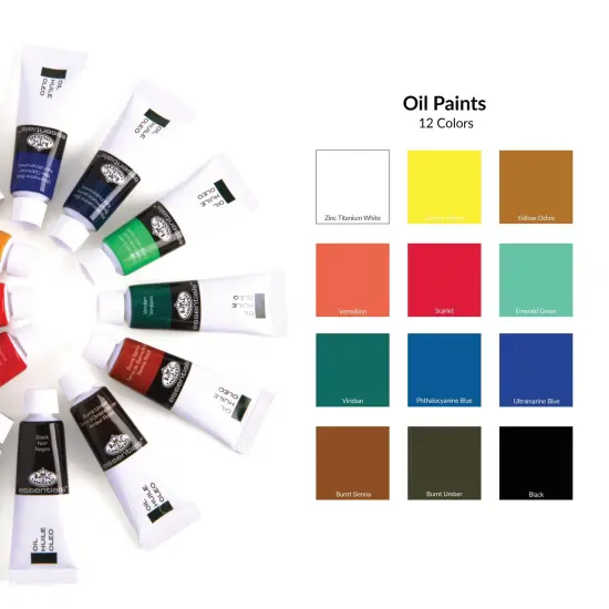 OIL12 Series | Oil Paint Packs - 12ml {4}
