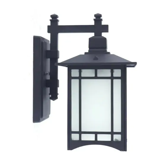 Vintage Exterior Light Wall Light Fixture Shade Lantern Sconce Porch Lighting {3}