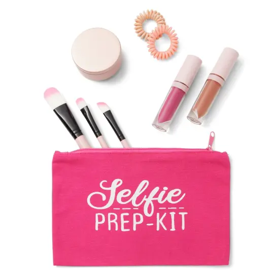 12-Pack Motivational Quote Canvas Bulk Makeup Bags with Zippers - 6x8 makeup bag for Women and Teens, Traveling, Work, Everyday Use (6 Designs) Multicolor {5}