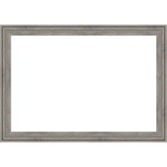 Regis Barnwood Grey Framed Dry Erase Magnetic Board {1}