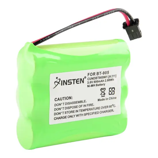 Insten Generic Uniden BT-905 Cordless Phone Ni-MH Battery BT905 Green {1}