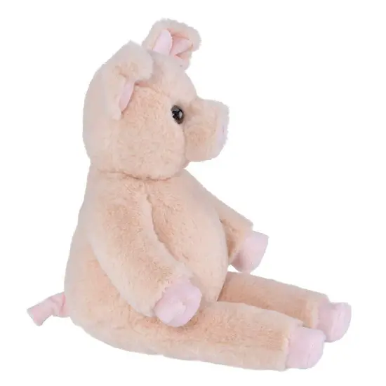 Bearington Oinkers Soft Plush Pig Stuffed Animal, 15 Inches Pink {5}