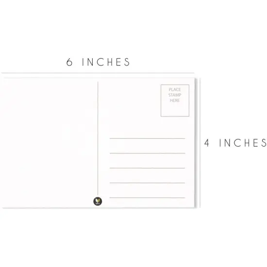 40 Pack Puppy Dog Postcards Bulk Set - All Occasion Assorted Blank Post Cards Greeting Bulk Box Set - 4 x 6 Inches {4}