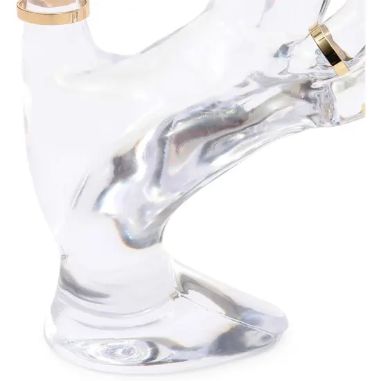Clear Hand Shaped Ring Holder for Jewelry Display (6.3 Inches) {4}