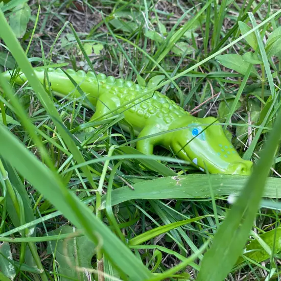 HABA Little Friends Crocodile - 7" Chunky Plastic Zoo Animal Toy Figure Multicolor {6}