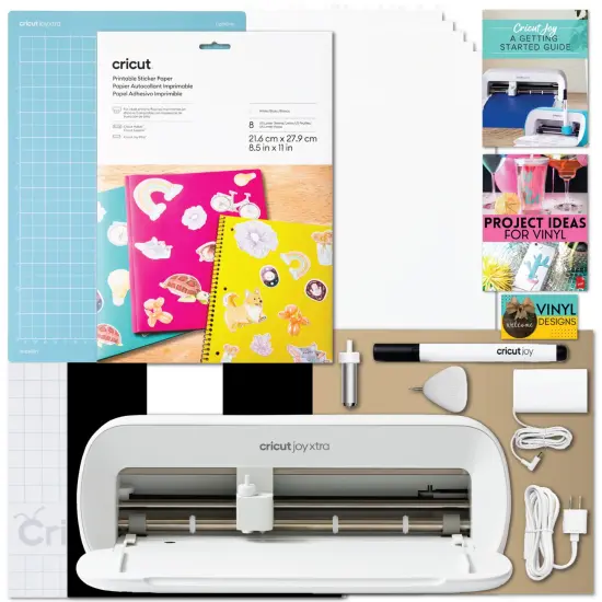 Cricut Joy Xtra Electric Die-Cutting Machine with Printable Sticker Paper Bundle {2}
