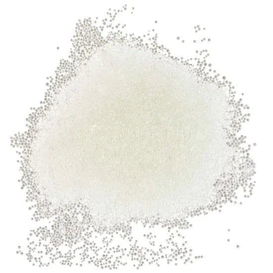 Weighted Beads for Stuffed Animals, Glass Microbead Filler for Blankets, Pillows, Reborn Dolls (10 lbs) Clear {5}