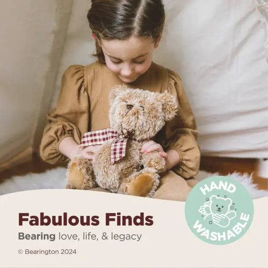 Bearington Baby Shaggy The Brown Teddy Bear Plush, 11 Inch Bear Stuffed Animal, For Ages 3-14 {3}