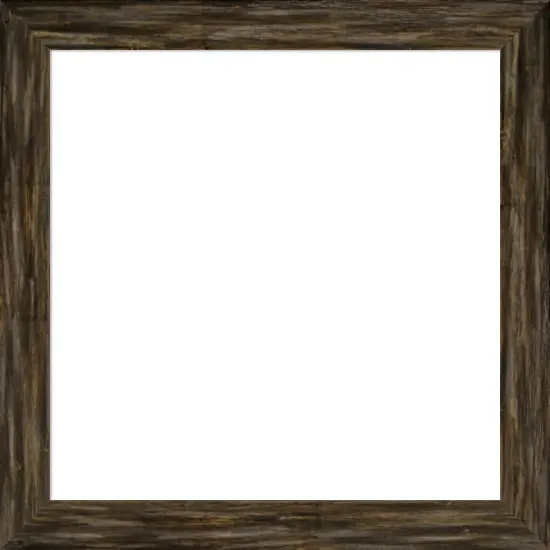Fencepost Narrow Framed Dry Erase Magnetic Board Brown {1}
