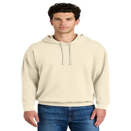 Comfort Colors&reg; Lightweight Hooded Sweatshirt Ivory {1}