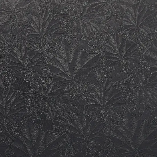 3 Pack 12 Inch Cake Boards for Wedding, Baking, Decorating, 0.5" Thick Foil Corrugated Cardboard for Multi-Layer Treats (Black) {5}