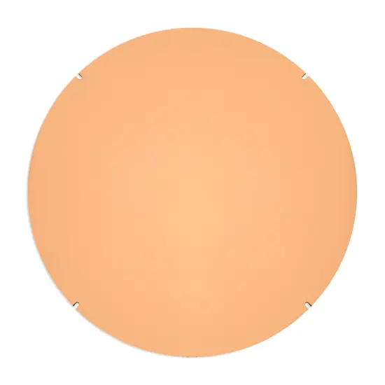 4 Pack Mini Rose Gold Cardboard Cupcake Stand Set, Metallic Cake Holders for Dessert Table (11.5 x 4 In) Orange {6}