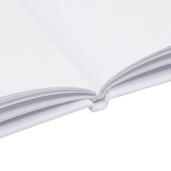 Paper Junkie 6 Pack White Blank Hardcover Books for Kids Ages 3-14 to Write Stories - Unlined Scrapbook and Journal - 18 Sheets/36 Pages Each (5.2 x 5.2 in) {5}