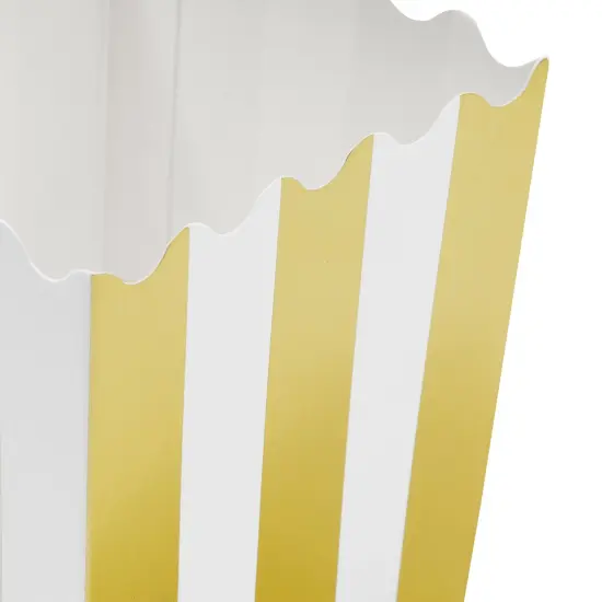 60 Pack Mini Popcorn Boxes for Party, Gold Popcorn Containers for Movie Night Decorations (3 x 4 In) {5}
