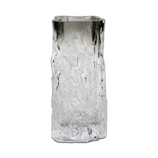 Elegant Glass Vase Clear {2}