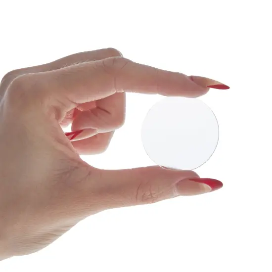 3mm Clear Acrylic Disks, Round Circles for Arts and Craft Supplies (2.25 In Diameter, 20 Pack) {4}