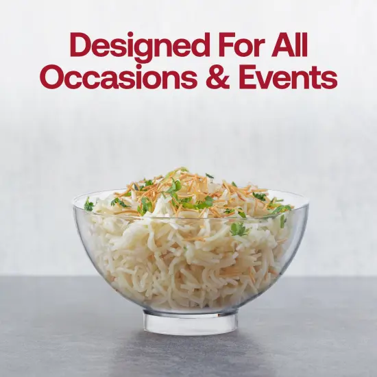 Clear Round Disposable Plastic Mini Bowls - 2.65 oz. (288 Bowls) {6}