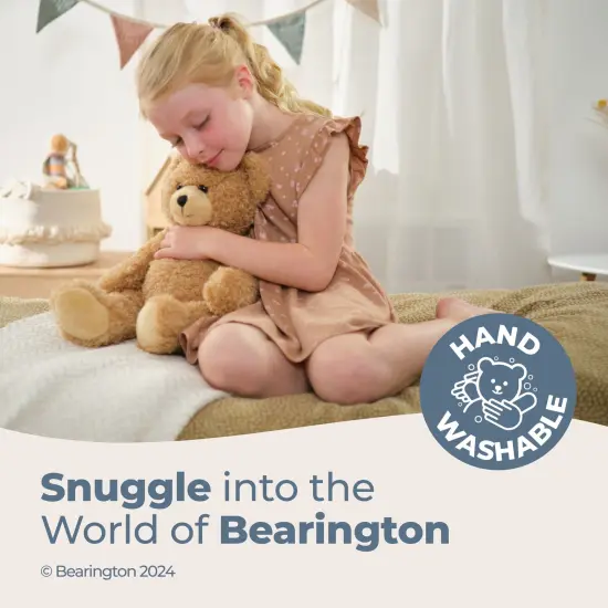 Bearington Bubsy Brown Plush Teddy Bear Stuffed Animal, 16 Inch, For Ages 3-14 {3}