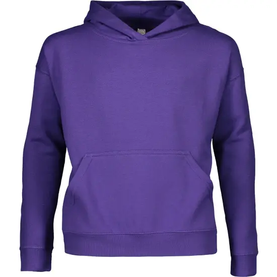 LAT&reg; Youth Pullover Fleece Hoodie PURPLE {1}