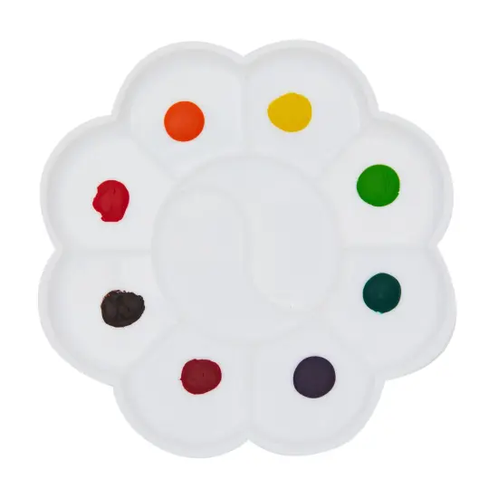 18 Pcs Set Canvas Painting Supplies Kit with 2 Wood Canvas Panel Art Boards 9x12 in, 12 Acrylic Paint Tubes, 3 Brushes and 1 Palette Multicolor {3}