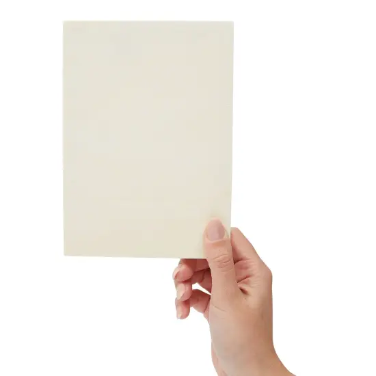 6 Pack Unfinished Wood Panels for Painting, Wooden Canvas for Arts and Crafts (5x7 Inches) Brown {6}