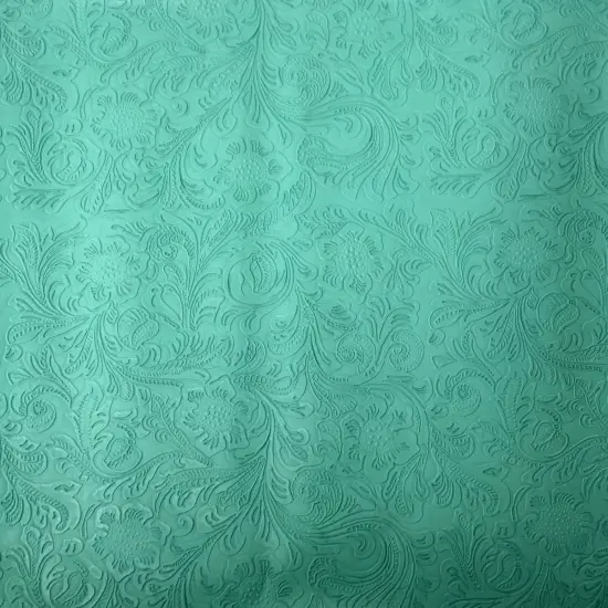 1 Yard Iridescent Faux Crocodile Vinyl Fabric For Upholstery Handbags Wallets Crafts 54 Inch Width Mint Green {1}