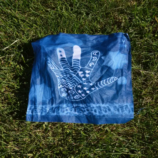 Cyanotype Fabric Sheets - 10 pack {5}