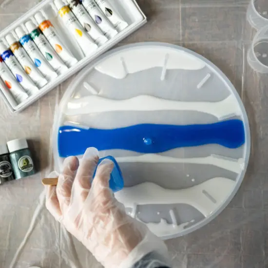 Resin Clock Making Kit {4}