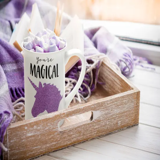 Enesco Our Name Is Mud Magical Unicorn Glitter Mug {4}