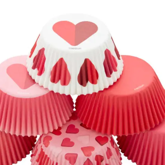Wilton Red & Pink Valentine Heart Cupcake Liners 150 Count {2}
