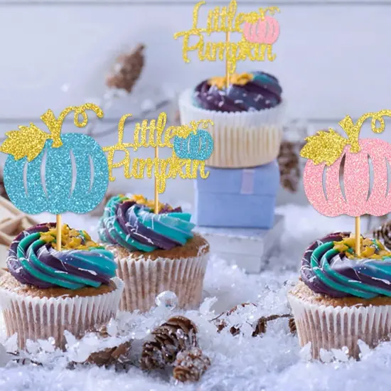 Pumpkin Gender Reveal Decorations {3}