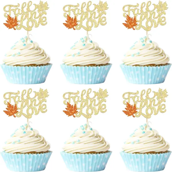 Fall Cupcake Toppers {1}