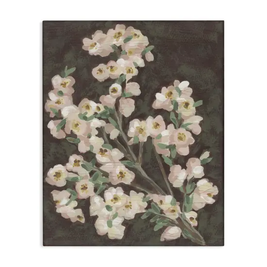Stupell Industries Rustic Cherry Blossom Branch Canvas By June Erica Vess {1}