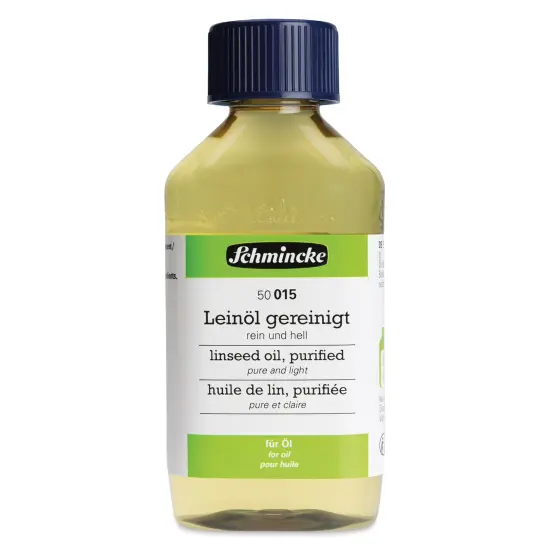 Schmincke Refined Linseed Oil - 200 ml, bottle {1}