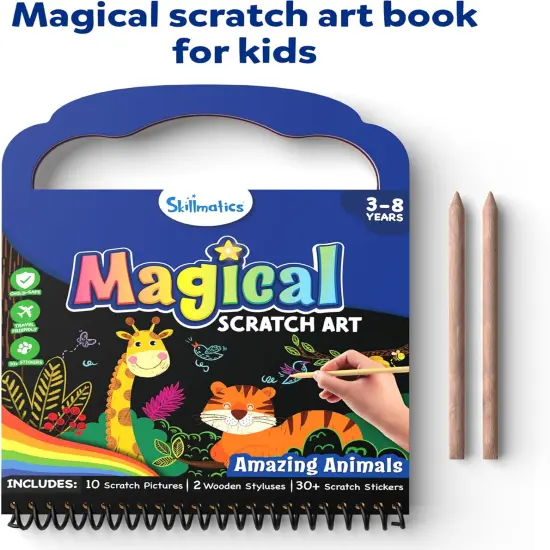 Scratch Art Book for Kids {2}